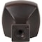 Jeffrey Alexander 1-1/8" Overall Length Brushed Oil Rubbed Bronze Square Audrey Cabinet Knob 278DBAC - alternate 3